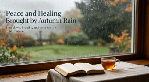 autumn rain-quietness-healing